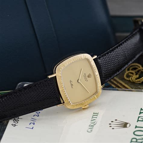 rolex cellini 18ct gold watch 1989